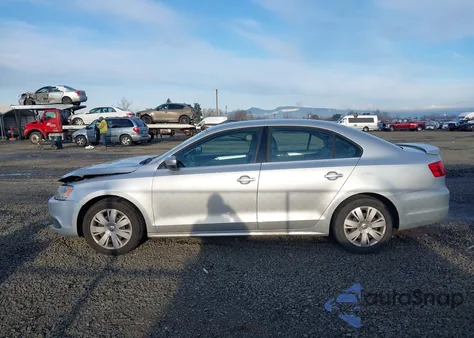 2013 Volkswagen Jetta 2.5L Se из США, поврежденный, VIN 3VWDP7AJ3DM413074